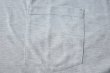 画像4:  GARBAGE      POCKET TEE (BIG PEACE)・ASH GREY (4)