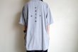 画像10:  GARBAGE      POCKET TEE (BIG PEACE)・ASH GREY (10)