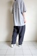 画像14:  GARBAGE      POCKET TEE (BIG PEACE)・ASH GREY (14)