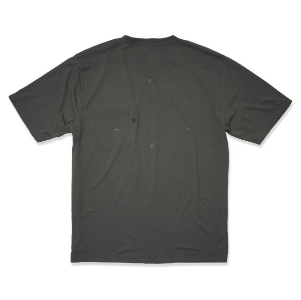 画像1:  GARBAGE      POCKET TEE (BIG PEACE)・C.GREY (1)