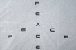 画像6:  GARBAGE      POCKET TEE (BIG PEACE)・ASH GREY (6)