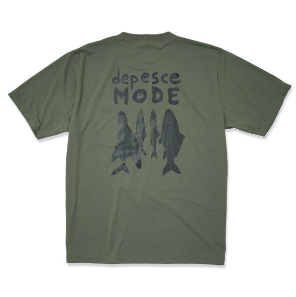 画像1:  GARBAGE      POCKET TEE (DEPESCE MODE)・OLIVE (1)