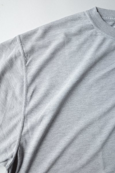 画像2:  GARBAGE      POCKET TEE (BIG PEACE)・ASH GREY