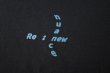画像4: renewces       "large armholes oversized T-sh"・black renewces2 (4)