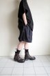 画像11: renewces       "large armholes oversized T-sh"・black renewces2 (11)