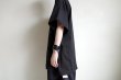 画像7: renewces       "large armholes oversized T-sh"・black renewces1 (7)