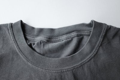画像1: renewces       "bicolor L/S backprint T-sh"・shadow×black B