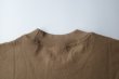 画像6: renewces       "drop shoulder oversized T"・cafelatte (6)