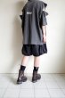 画像12: renewces       "inside-out shoulder slits T"・shadow×monotone (12)