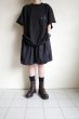 画像13: renewces       "large armholes oversized T-sh"・black renewces2 (13)