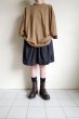 画像14: renewces       "drop shoulder oversized T"・cafelatte (14)