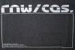 画像4: renewces       "large armholes oversized T-sh"・black renewces1 (4)