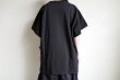 画像8: renewces       "large armholes oversized T-sh"・black renewces1 (8)