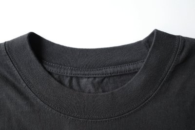 画像1: renewces       "large armholes oversized T-sh"・black renewces1