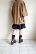 画像13: renewces       "drop shoulder oversized T"・cafelatte (13)