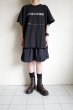 画像9: renewces       "large armholes oversized T-sh"・black renewces1 (9)