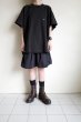 画像9: renewces       "large armholes oversized T-sh"・black renewces2 (9)