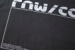 画像5: renewces       "large armholes oversized T-sh"・black renewces1 (5)