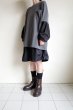 画像11: renewces       "bicolor L/S backprint T-sh"・shadow×black A (11)