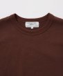 画像2: FOLL       antique washed wardrobe basic tee・faded brown (2)