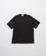 画像1: FOLL       antique washed wardrobe basic tee・faded black (1)