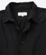 画像3: FOLL       khadi cotton loose shirt・dark navy (3)
