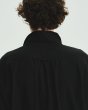 画像1: FOLL       khadi cotton loose shirt・dark navy (1)