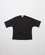 画像1: FOLL       antique washed dolman sleeve tee・faded black (1)
