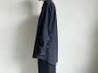 画像5: FOLL       khadi cotton loose shirt・dark navy (5)