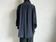 画像6: FOLL       khadi cotton loose shirt・dark navy (6)
