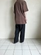 画像9: FOLL       antique washed wardrobe basic tee・faded brown (9)