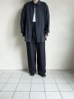 画像10: FOLL       khadi cotton loose shirt・dark navy (10)