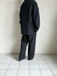 画像10: FOLL       khadi cotton pyjama jacket・dark navy (10)