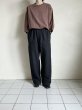 画像9: FOLL       antique washed dolman sleeve tee・faded brown (9)