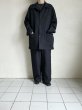 画像7: FOLL       khadi cotton pyjama jacket・dark navy (7)