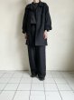 画像11: FOLL       khadi cotton pyjama jacket・dark navy (11)