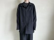 画像4: FOLL       khadi cotton pyjama jacket・dark navy (4)