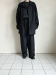画像9: FOLL       khadi cotton pyjama jacket・dark navy (9)