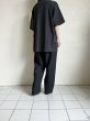 画像7: FOLL       antique washed wardrobe basic tee・faded black (7)