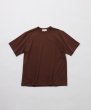 画像1: FOLL       antique washed wardrobe basic tee・faded brown (1)