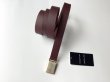 画像2: FOLL       first class basic belt・brown (2)