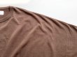 画像11: FOLL       antique washed dolman sleeve tee・faded brown (11)