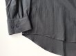 画像14: FOLL       khadi cotton loose shirt・dark navy (14)