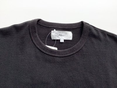 画像1: FOLL       antique washed wardrobe basic tee・faded black