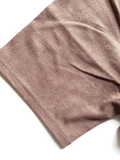画像2: FOLL       antique washed wardrobe basic tee・faded brown