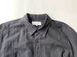 画像13: FOLL       khadi cotton loose shirt・dark navy (13)