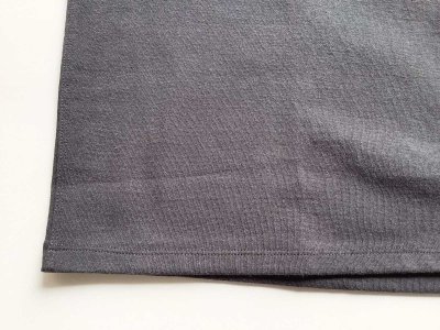 画像2: FOLL       antique washed dolman sleeve tee・faded black