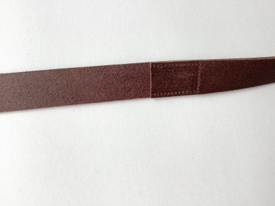 画像1: FOLL       first class basic belt・brown