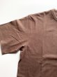 画像12: FOLL       antique washed wardrobe basic tee・faded brown (12)