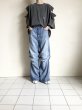 画像17: DOUGALL       Washed wide denim  pants・Light Blue M  (17)